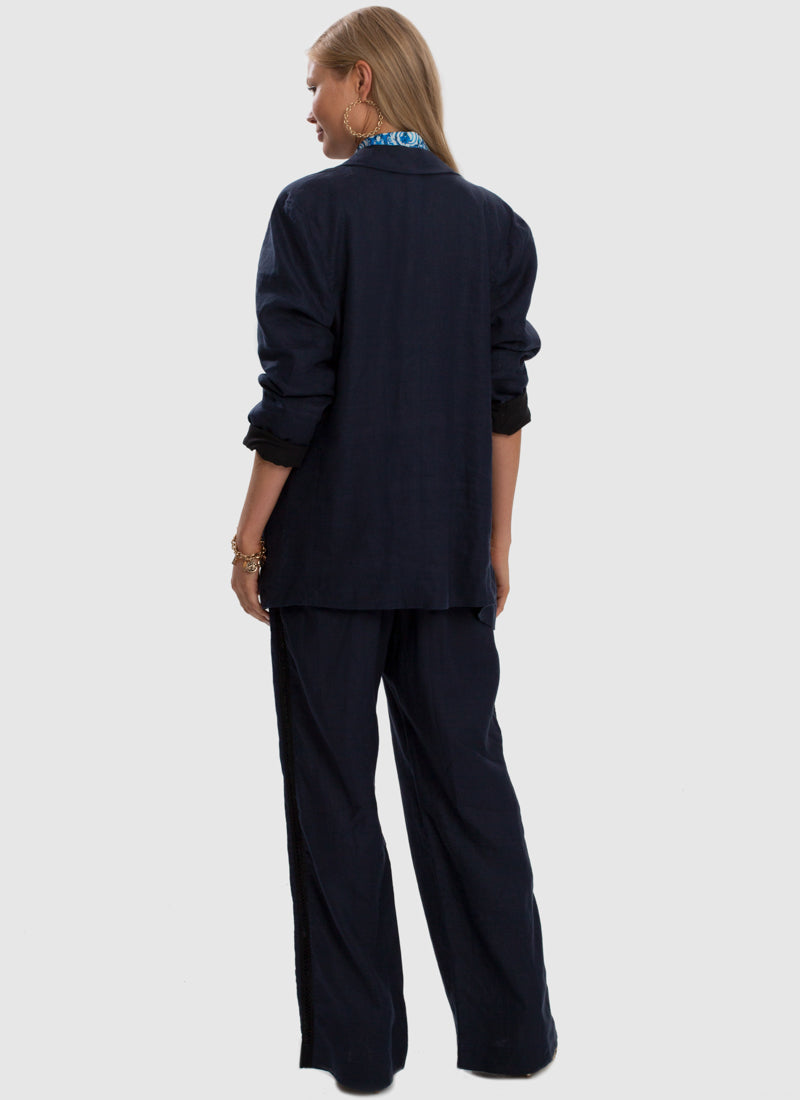 Serenity Relaxed Linen Pant - Admiral