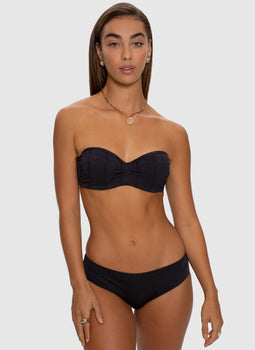 Raven Bandeau Bikini Top