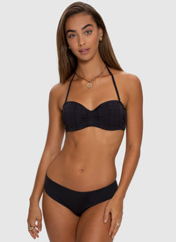 Raven Bandeau Bikini Top