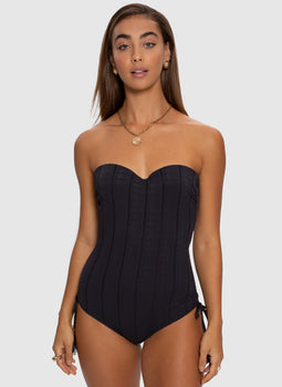 Raven Bandeau One Piece