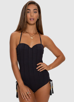 Raven Bandeau One Piece