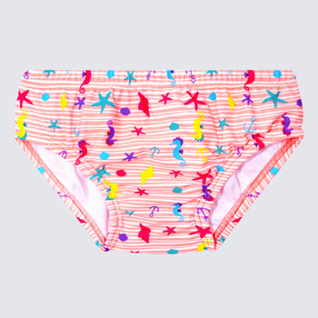 Cupid Girl Beach Buddies Frill Swim Nappy